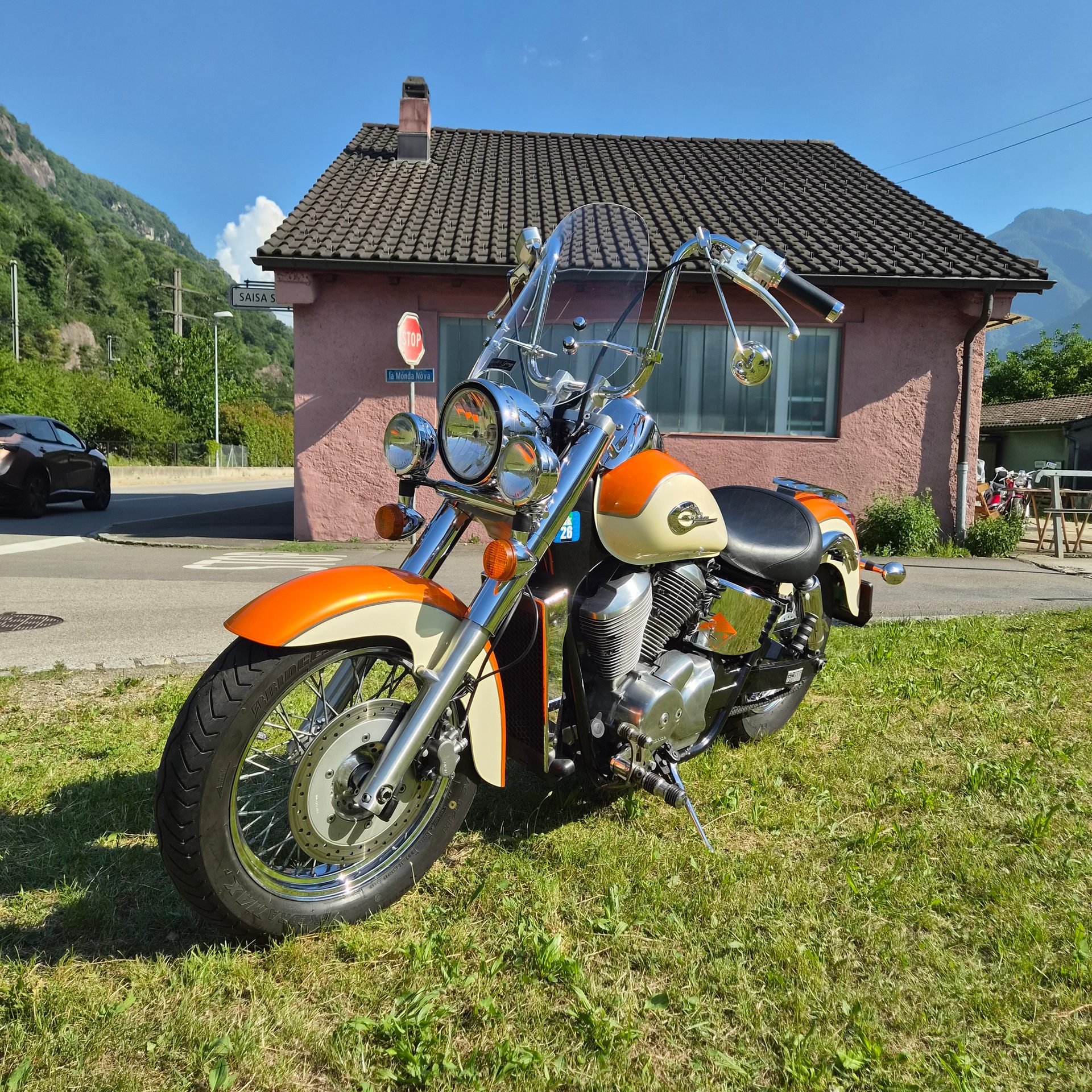 Honda vt 750 ace