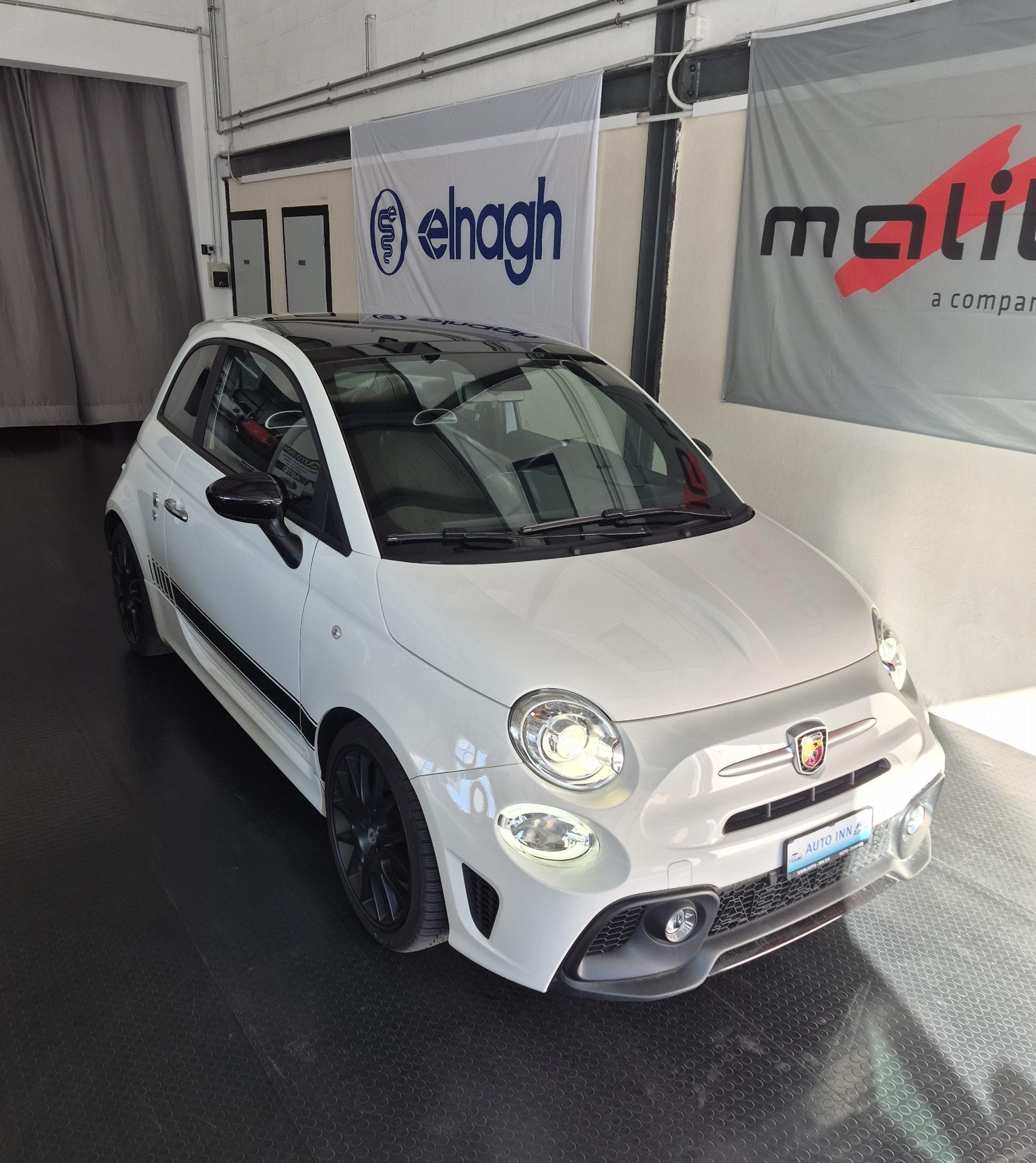 FIAT 500 ABARTH 595 PISTA AUTOMATICA TETTO PANORAMICO KM 14500