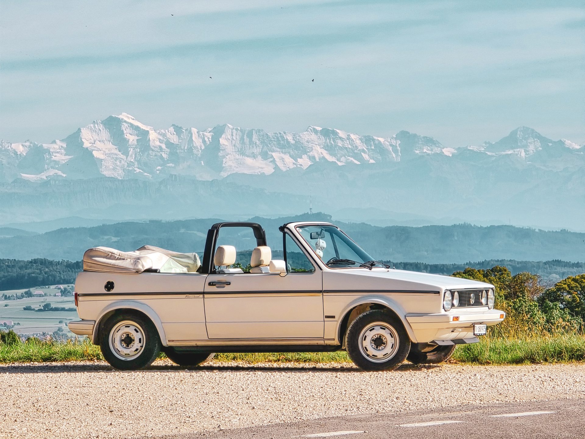 VW Golf GLi Special White Cabrio