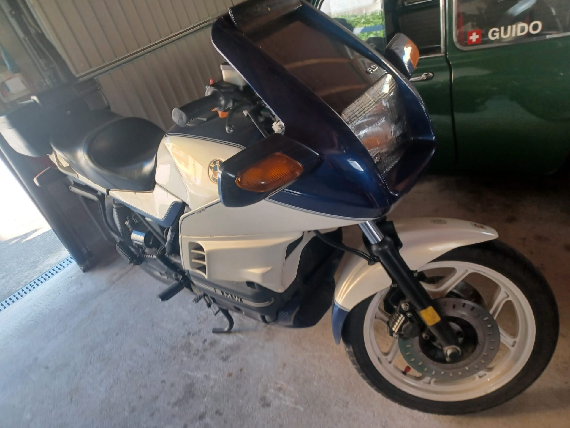 BMW K100 RS bicolore perfetta