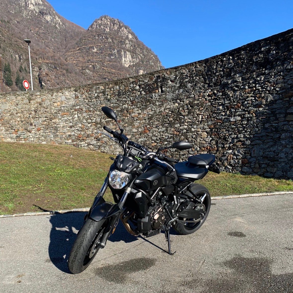 Yamaha MT- 07 (ABS) bloccata 35Kw